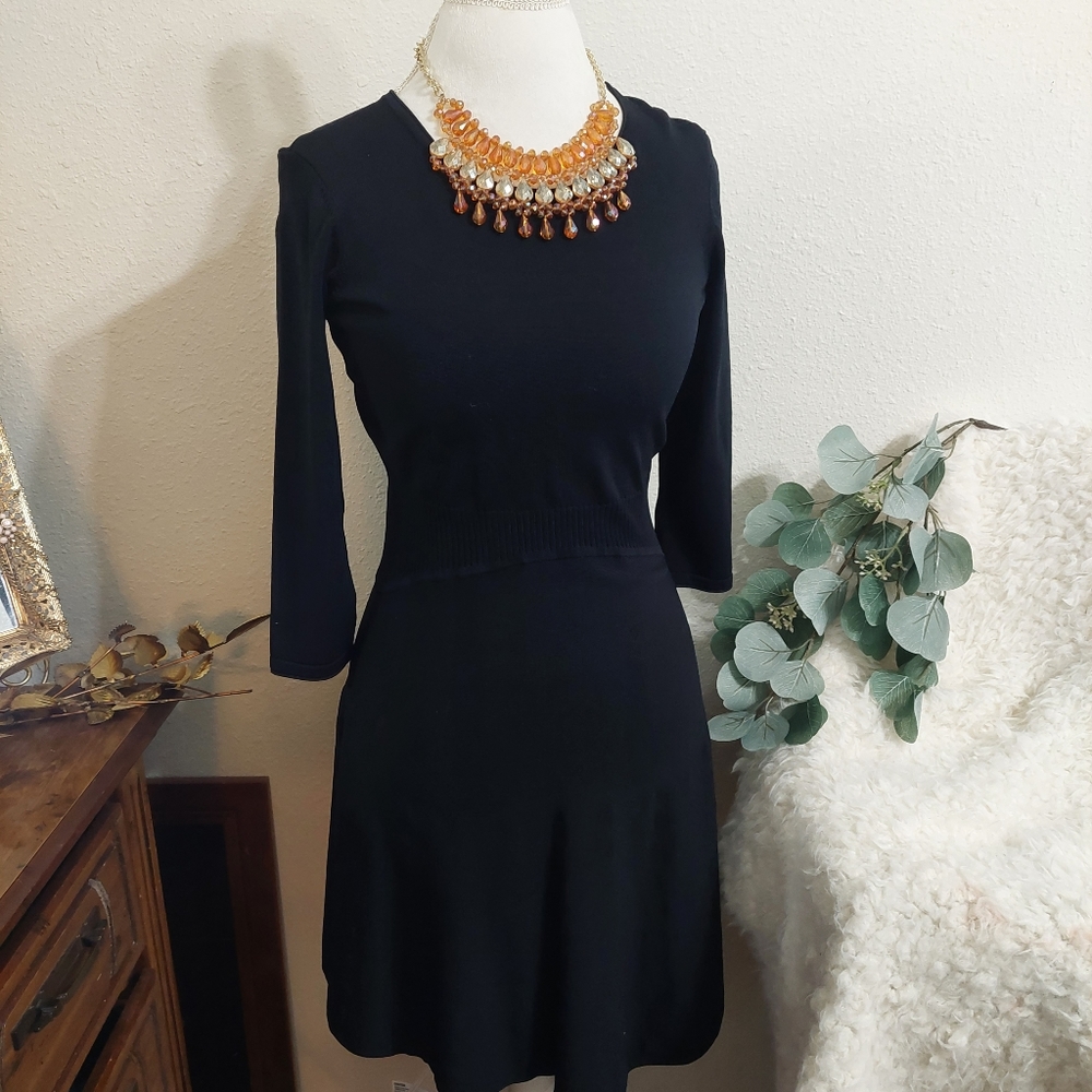 Simply Vera Wang Black Cocktail Dress